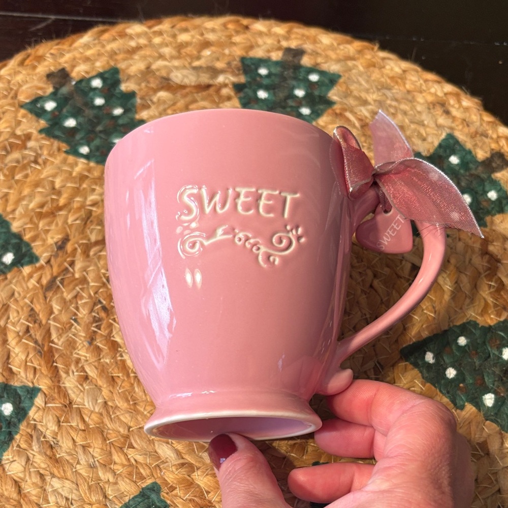Starbucks Pink Sweet Mug with Bow